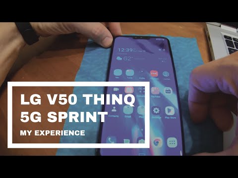 LG V50 THINQ 5g SPRINT phone *Warning: My experience*