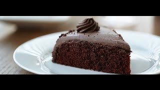 How to make a chocolate cake-time lapse
