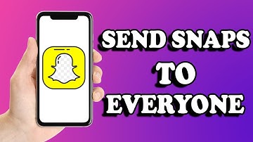 How to send snap to everyone at once (Easy Trick)