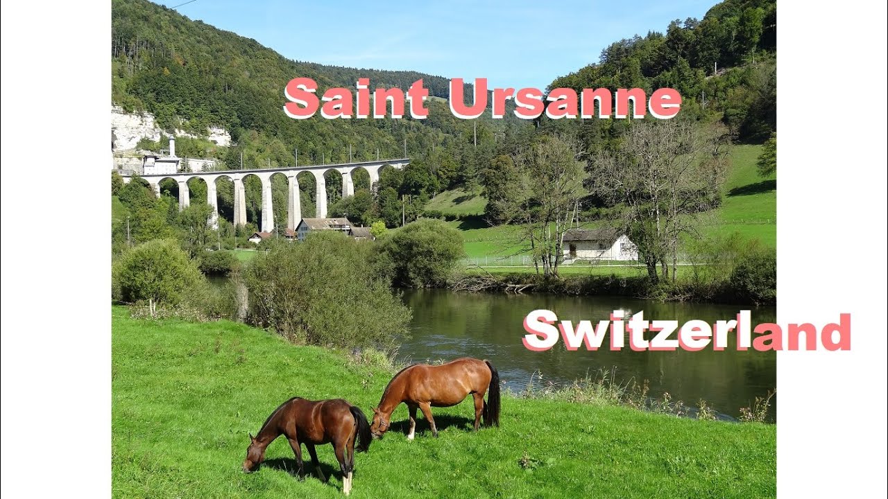 SWITZERLAND - ST. URSANNE - Goetheanum - BADEN - OLTEN - BERN - BERNA - BELP - Fribourg - SUIZA