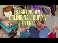 HOW TO START AN ONLINE NAIL SUPPLY STORE 🧐| KEY Steps To Setting Up A Professional Website✨| VENDORS