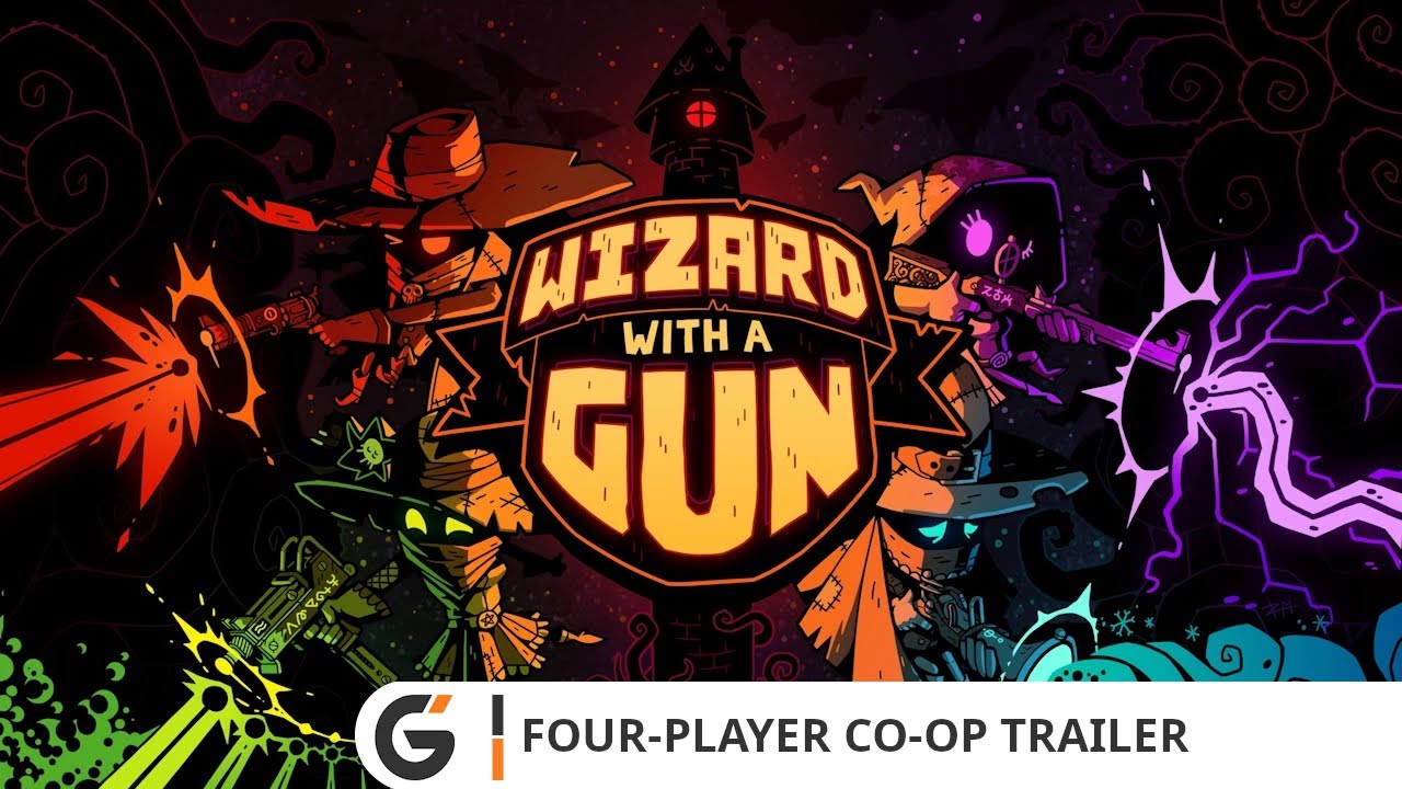 Wizard with a Gun - Four-Player Co-Op trailer