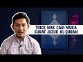 Trick Cari Muka Surat Juzuk Al-Quran