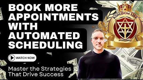 🔥 Set Up Your Calendar for Automatic Appointment Booking!