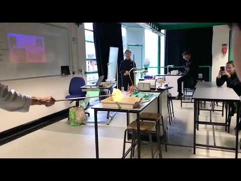 Methane bubbles explosion