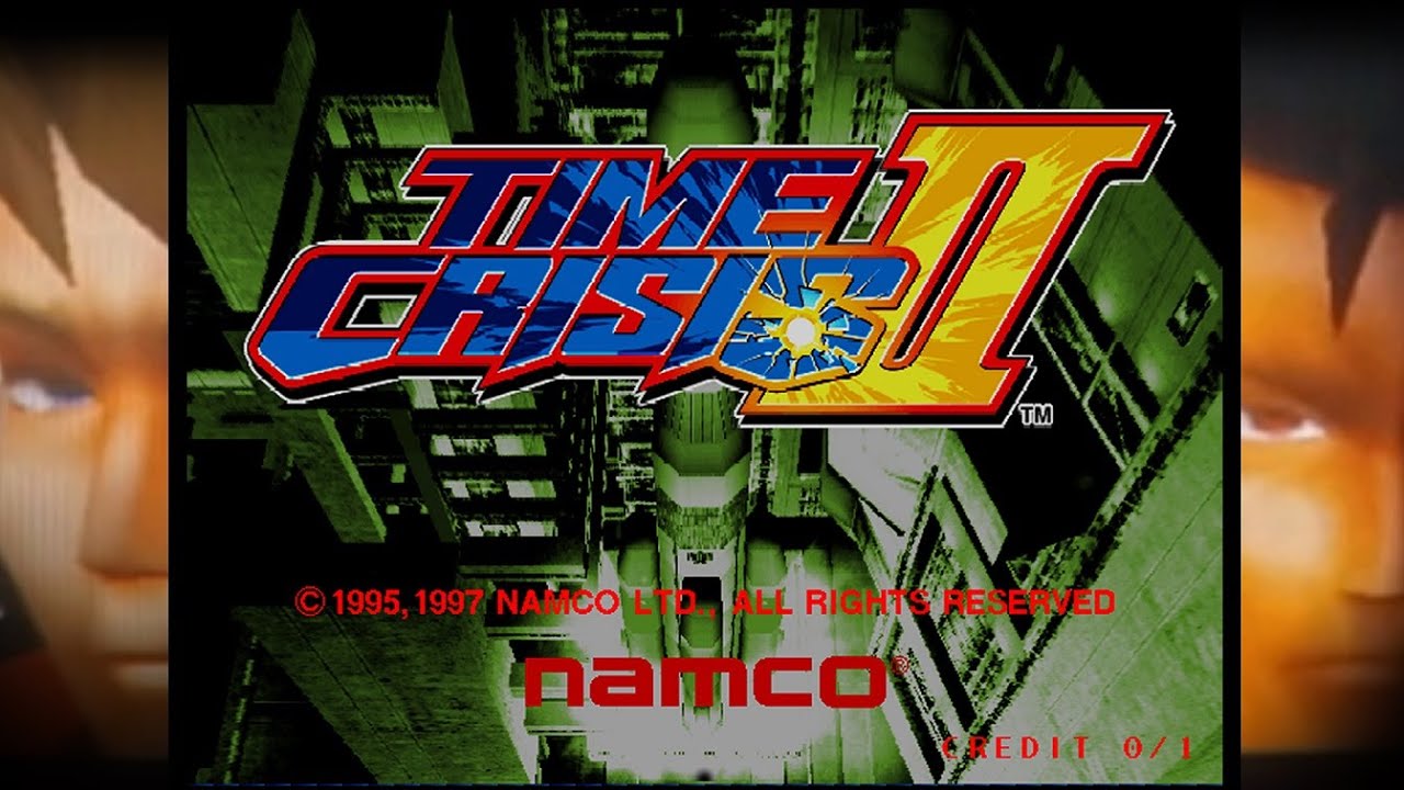 [Arcade Longplay] 1997 Time Crisis II  / 타임 크라이시스 2 (어트랙트 데모, 자막 포함)