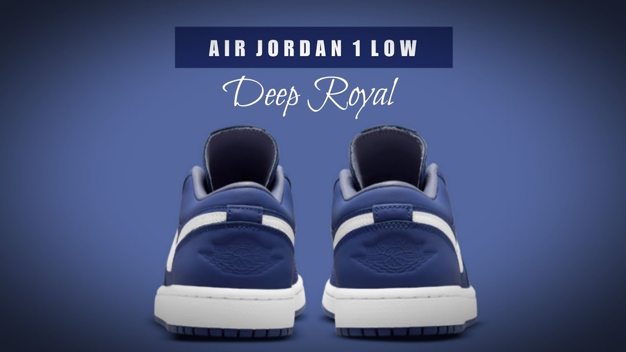 jordan 1 low se deep royal