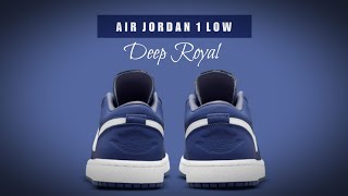 AIR JORDAN 1 Low DEEP ROYAL 2021 