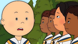 Caillou Goes To Camp | Caillou&#39;s New Adventures