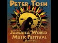 Peter Tosh Live Audio Only