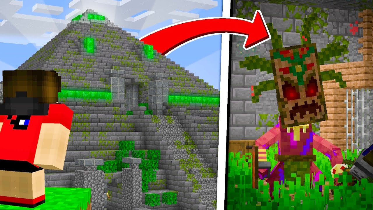 TAJNÝ Minecraft Chrám který MUSÍM DOBÝT