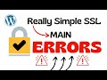 Really Simple SSL plugin with errors? Find out how to fix ALL| WordPress plugin