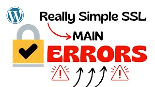 Really Simple SSL plugin with errors? Find out how to fix ALL| WordPress plugin