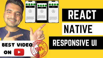 React Native Responsive UI without flex 💯%  Guarantee 🔥 |  Make App Responsive 😎 | Engineer Codewala