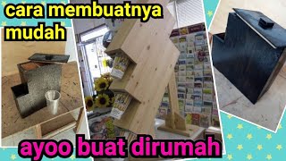 Cara membuat coffee cup dispenser