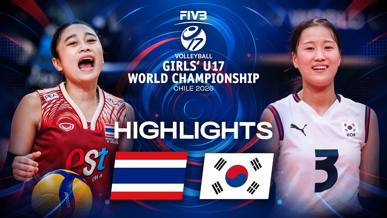 Thailand 🇹🇭 vs. Korea 🇰🇷 - Match Highlights