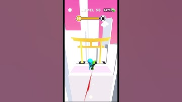 Sword Play! Ninja Slice Runner 3D - Gameplay Part 1 Level 58 (Android, iOS) #1 #shorts