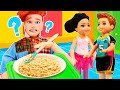 Barbie baby doll &amp; present for Ken. Barbie dolls at the kindergarten. Kid-friendly videos for kids.