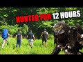 Surviving 12 HOURS against a PREDATOR!