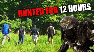 Surviving 12 HOURS against a PREDATOR!