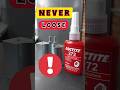 Loctite 272 the red threadlocker that keeps bolts locked even under heat and vibration!High strength