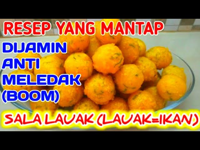 Cara Menggoreng Sala Lauak Agar Tidak Meledak RESEP SALA LAUAK YANG LAMAK ANTI MELEDAK - YouTube
