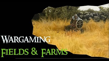 Making Easy Farmland/Fields for Wargaming