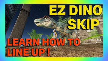 BEST DINOSAUR SKIP - ONLY UP! | 1ST PERSON EASY AND CONSISTENT TUTORIAL