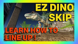 BEST DINOSAUR SKIP - ONLY UP! | 1ST PERSON EASY AND CONSISTENT TUTORIAL