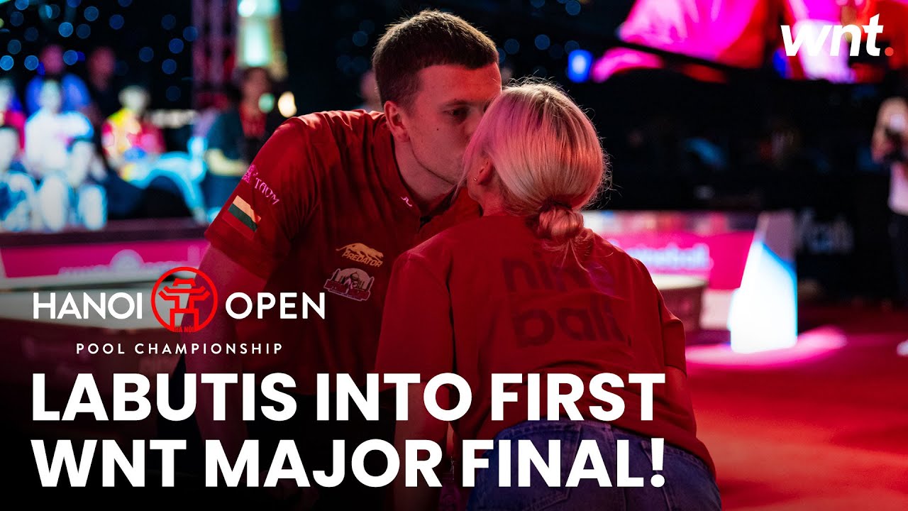 Pijus Labutis books place in first WNT Major final! | 2025 Hanoi Open Pool Championship