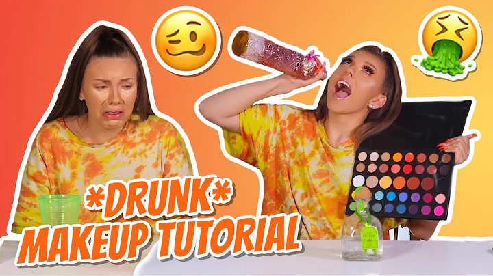 *DRUNK* MAKEUP TUTORIAL (I DON'T DRINK )