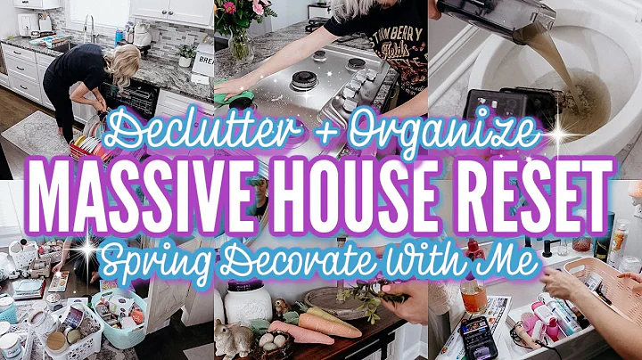 2023 MASSIVE House Reset| Extreme Cleaning Motivation-Declu...  and Organize-Jessi Christine