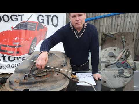 Mitsubishi 3000gt / GTO Fuel Pump Removal