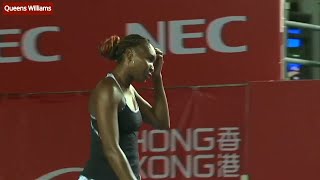 Alize Cornet v. Venus Williams - Hong Kong 2016 R2 Highlights