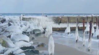 Одесса. Слегка подледеневшая Аркадия