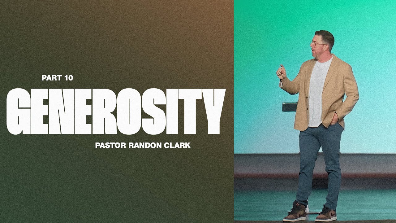 This Is The Way Pt 10 | Generosity | Pastor Randon Clark / Sugar Land ...
