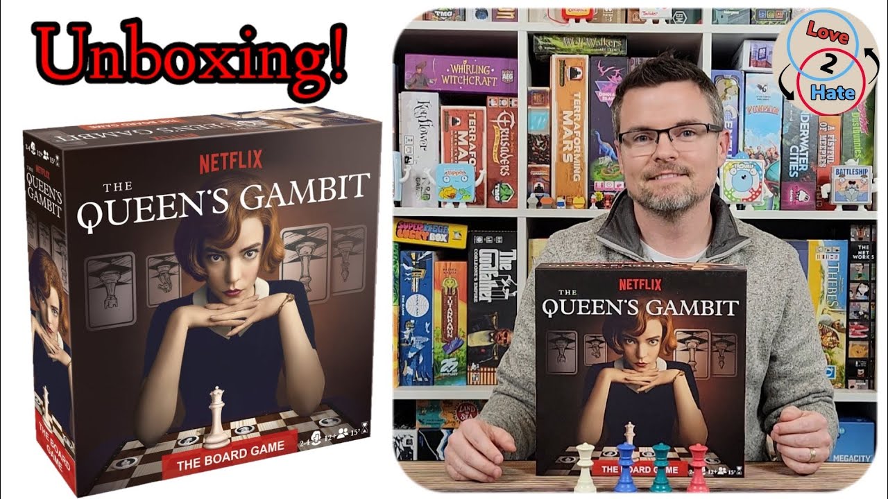Unboxing of The Queen's Gambit: The Board Game - Love 2 Hate 
