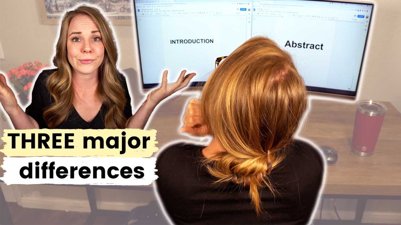 abstract ตัวอย่าง  2022  Abstract vs Introduction: Major differences between an abstract and an introduction