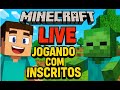 MInecraft  Jogando com os Inscritos #JFFServer