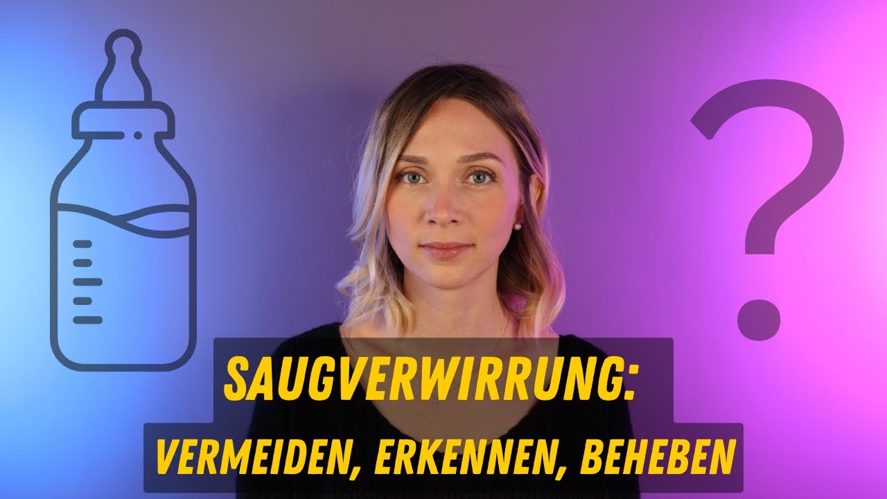 Die Saugverwirrung beim Stillen - Vermeiden, Erkennen, Beheben