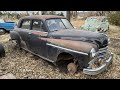 Abandoned houses + Barn Find Bicycles - Plus Plymouths, Mercedes 180D, Ford trucks & Farmall tractor