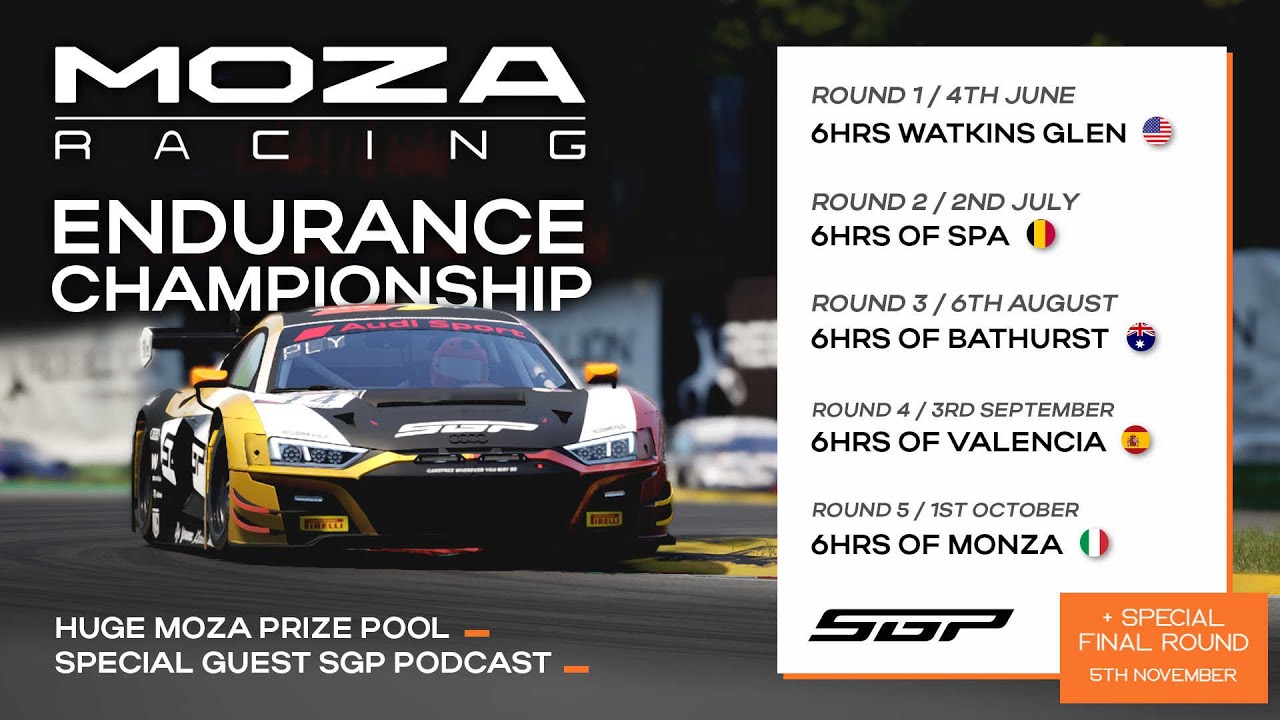 ACC PC | Moza Team Endurance | R2 | 6 Hours @ Spa - YouTube