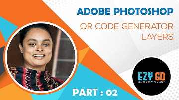 How to generate QR code || Free QR Code Generator || Photoshop Layer || Graphic Design || Part 02