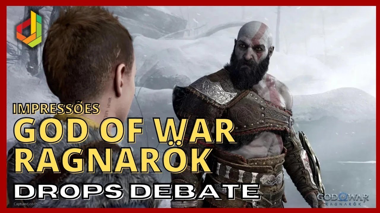 Começou a pré-venda de God of War Ragnarök - Drops de Jogos