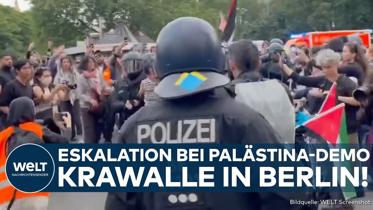 Polizeigewalt bei Pro-Palästina-Demo? Berliner Polizei ermittelt in eigenen Reihen | Sonnenallee
