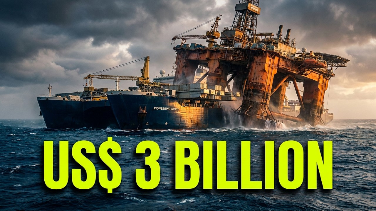 ⁣The $3 Billion Ship That “Hugs” Steel Cities: The Secret of the Pioneering Spirit