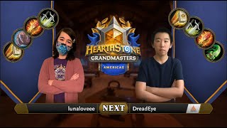 lunaloveee vs DreadEye | 2021 Hearthstone Grandmasters Americas | Semifinal | Season 1 | Week 1