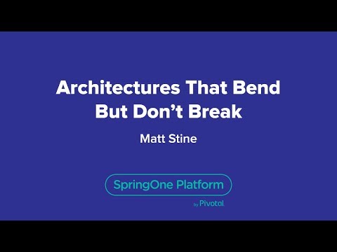 Architectures That Bend But Don't Break