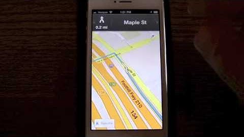 Google Maps App Store App iOS 6 Demo