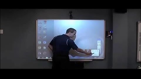 Parrot Products IW3000 Interactive Whiteboard System Demonstration
